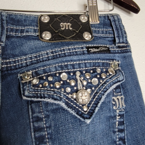Miss Me Boot Cut Jeans Size 30 x 35 - Picture 11 of 15